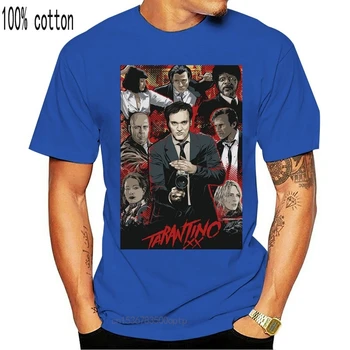 Quentin Tarantino Art T-Shirt, Pánské, Dámské Všech Velikostí Nové Unisex Vtipné Topy Tričko