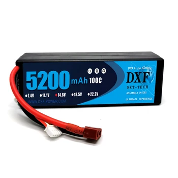 DXF 2KS Lipol Baterie 3S 11.1 V 11.4 V, 14.8 V 5200mAh 6400mAh 6750mAh 7500mAh 8000mAh 100 ° C 200 ° C 140C 280C 130 ° C 260C pro RC 1/10 Auto
