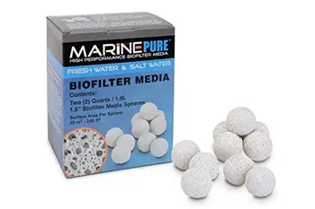 1ks CerMedia MarinePure 1.5-Palcový Koule Bio-Filtrační Média pro Mořské a Sladkovodní