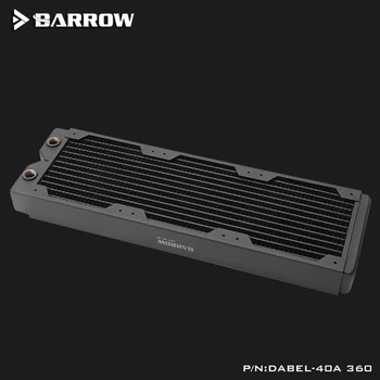 Barrow vodní chlazení, Měděný Chladič,40mm Tloušťka 12 Cirkulující Vodní cesty, Vhodné Pro 120mm Ventilátory, Dabel-40a 360/480