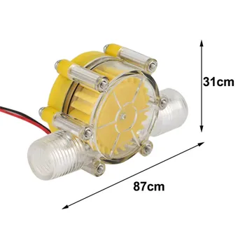VOGVIGO 10W/12V Micro-hydro Vodní Turbíny Generátor Vodní Vodní DIY LED Napájení Přenosný Generátor Elektrický Generátor