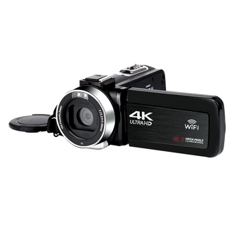 Digitální Videokamery HD 4K Wi-Fi 48MP Vestavěný Vyplnit Lampa Dotyková Obrazovka Vlogging Pro Youtube Video Digitální Fotoaparát Elektronická To