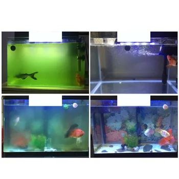 Akvarijní UV Sterilizátor, Uv Germicidní lampy, UV lampy pro Odstranění Řas + Pachu + Čistá Zelená Voda pro ryby nádrž