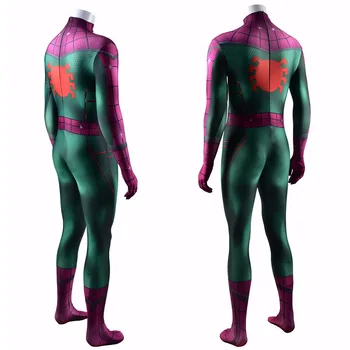 Miles Morales Joker Cosplay Lycra Spandex 3D Tisk Halloween Kostým Cosplay Kombinézu Superhrdina Kostým Zentai plavky