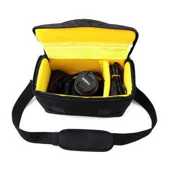 DSLR Camera Bag Vodotěsné Ramenní Pouzdro Pro Nikon D5300 D3400 P900 B700 D7200 D3300 D7500 D5200 D5600 D90 D810 D3200 D7100 D800