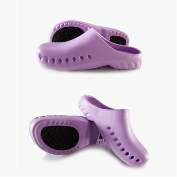 Laboratoř Pantofle EVA Chirurgické Přezůvky Muži Ženy Dřeváky Non-slip Salon Jednotné Sandál Boty, Pracovní Oblečení Anti-slip přezůvky