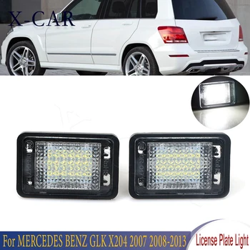 X-AUTO 2ks LED spz Světlo bez Chyb LED spz Lampa Pro Mercedes Benz GLK X 204 2007 2008 2009 2010 2011-2013