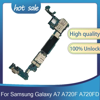 Plně Testovány Náhradní základní Deska základní Deska Logiky Deska Pro Samsung Galaxy A7 A720F A720FD základní Deska Se Systémem Android