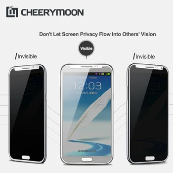 Tajemství-důkaz, Anti-Vykukující Sklo Pro Samsung Galaxy J1 J2 J3 J5 Screen Protector Mini J1 Ace J7 2016 Soukromí Film Plný Trati