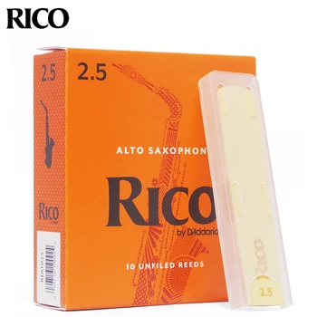 Spojené státy Původní D ' Addario RICO Orange Box Rákosí Eb Alto Bb Soprán Tenor Barione Saxphone Bass Klarinet Classic