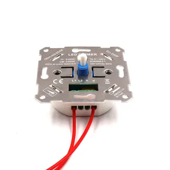 Napájení AC 220V LED Stmívací Spínač Stmívání pro Reflektor Stropní Světlo Downlight 100-240v 200W Odtokové hraně přepínač fáze cut/off