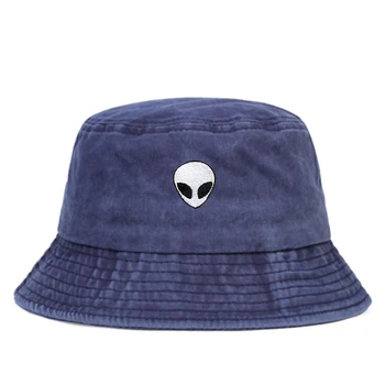 Módní letní bavlna Prát rybář klobouk CIZÍ Vyšívané kbelík klobouky venkovní muže a ženy, sluneční klobouky, hip hop panama klobouky