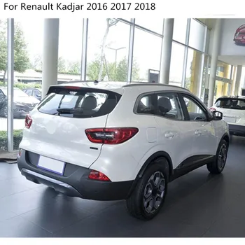 Pro Renault Kadjar 2016 2017 2018 2019 2020 Auto Vnitřní Kryt ABS Chrome/Uhlíkových Vláken Přední Hlava ECO Vypínač Obložení Rámu 1ks