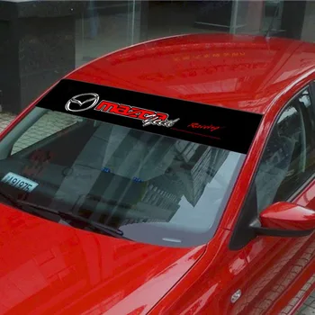 Auto Přední Zadní Sklo Reflexní Samolepka Obtisky Pro Mazda RX7 RX8 MX3 CX3 CX5 2 3 6 323 626 Atenza Axela Chráněnec Příslušenství