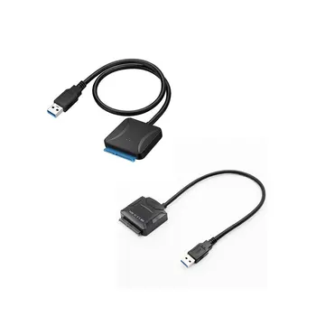 USB3.0 Snadno Řídit Line SATA Zapnout USB 3.0 Hard Drive Transfer Cable 2.5/3.5 Palcový Pevný Disk Univerzální Datové Linky Napájení 12V