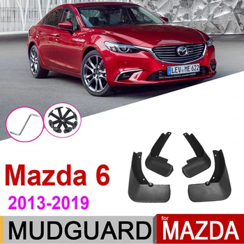 Auto Mudflap Blatník Pro Mazda 6 Atenza GL GJ 2019~2013 Bahno Klapky Splash Guard Klapka Blatník Příslušenství 2018 2017 2016