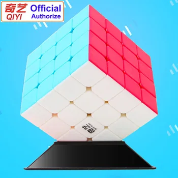 QIYI QiYuan S 4x4x4 Magic Cube Profesionální 4x4 Rychlost Kostky Puzzle 4 x 4 Rychlost Kostky Děti, Hračky, jednobarevné Cubo Magico QY4S