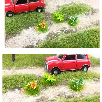Model Scény Terénu Výroby Simulace Květina Clusteru Divoké Růže Květ Sandbox Hra DIY Miniaturní Krajina Materiál