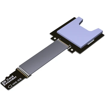 Nový TF / Micro SD NA SD Kartu Prodlužovací Kabel Adaptér Flexibilní Nástavec MicroSD Na SD / SDHC /SDXC Karty, Prodlužovací Adaptér, UHS-III