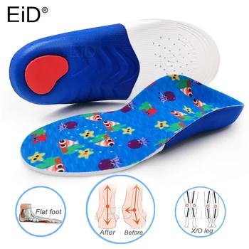 EiD 3D Ortopedické Vložky pro ploché nohy pro děti a Děti Arch Support stélka pro X-Nohy Stavebnicové Boty Paty Pad Korekce Vložkami