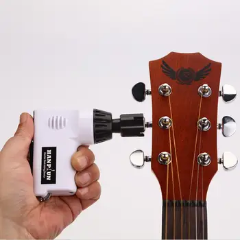 Kytara, Elektrický Naviják Draagbare Automatische Gitaar Elektrische Snaren Winder Setkal String Cutter Voor Ukulele Música Reparatie