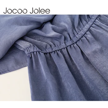 Jocoo Jolee Ženy Ležérní Crop-up Šaty Plná Barva Elegantní Bodycon Kombinéza Dupačky Romper Ženy Beach Wearings 2018 Nové