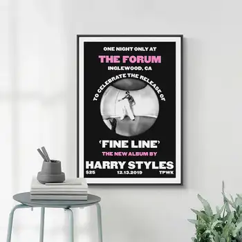Harry Styles Písničku Plakát Canvas Hd Obraz, Bytové Dekorace Wall Umělecká Díla Obrázek Vytiskne Moderní Modulární Žádný Rám Pro Obývací Pokoj