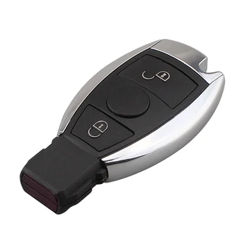 KEYYOU Dálkové Ovládání Auto Klíče Fob Pouzdro 2 tlačítko 433MHz Pro Mercedes BENZ 2000+ s NEC A BGA Klíč Shell