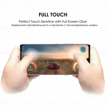 UV Sklo Fólie pro LG SAMETOVÉ Screen Protector Full Screen Lepidlo Citlivé Dotykové Otisků prstů Unlock pro LG G9 Tvrzené Sklo