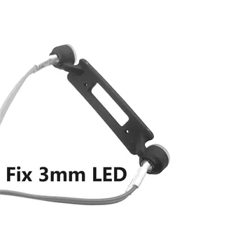 LED Světlomet Světlé Přední Světlo Lampa pro 1/24 Axiální SCX24 RC Auto Díly Příslušenství