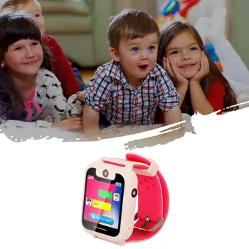 S6 dětské Chytré Hodinky Vodotěsné Inteligentní Hodinky Tracker s SOS Alarm Clock Sledování Umístění Funkce Volání na Telefonní