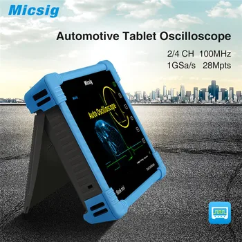 Micsig ATO1104 Tabletu Digitální Osciloskop 100MHz 4CH kapesní osciloskop automotive kontaktujte svého osciloskop osciloscopio