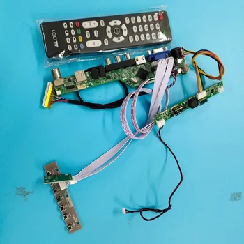 Kit pro LTM230HT05 DIY CVBS LED 30pin LVDS USB LCD TV AV Panel monitor VGA, HDMI, 1920X1080 desce Řadiče 23