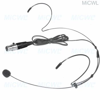 Béžová Černá Náhlavní Mikrofon Shure UR1 BLX SVX SLX, ULX UR4D UR4S PGX QLX Bezdrátové Hlavy earset Mikrofon MiCWL B40