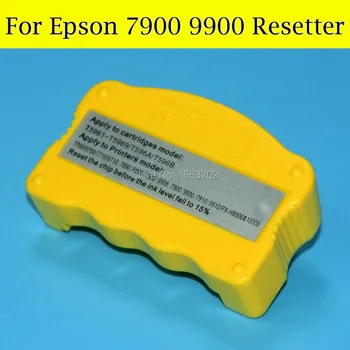 1 Kus Chip Resetter Pro Epson 7900 9900 Originální A Doplnění Inkoustové Kazety Pro Epson T636 T596 T636A T596A