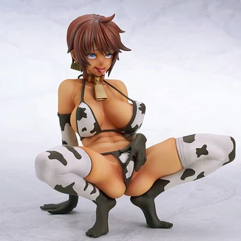15cm měkké tělo lité z Q-šest Kráva Mléko Život 721 figurka Sexy dívky Anime PVC, Akční Figurky, hračky Pro Děti, děti, Dárky