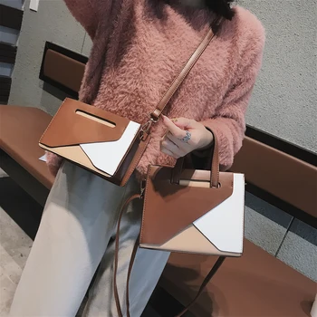 Web celebrity malý sáček ženy 2021 podzim/zima nový styl módní korejské verze s jedním ramenem náměstí taška retro kříž