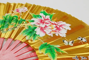 Čínský Fanoušek Bambusu Vysoce kvalitní Pravé Ruky Tai Chi Výkon Fanoušek Bojových Umění Kung-Fu Fanoušci Wushu Produkty