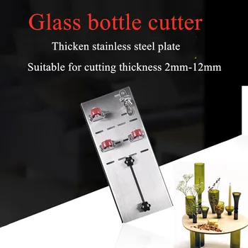 Profesionální skleněná láhev fréza DIY Vytvářet Skleněné Plastiky Víno, Pivo řezačka ruční nástroj Vhodný pro 2-12 mm tloušťka