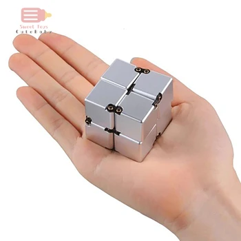 Neo Nekonečno Magic Cube Prst Hračka Office Flip Krychlový Puzzle Stresu Kostka, Blok Vzdělávací Hračka Pro Děti, Dospělé ABS