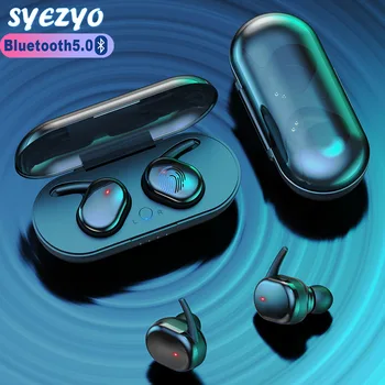 Y30 TWS Bezdrátová Sluchátka Bluetooth Obchodní Sluchátka Automatické spárování Sluchátka Stereofonní Hudební Headset Funguje Na Všechny chytré telefony