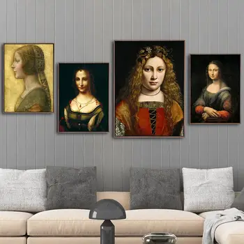 Domácí Výzdoba, Tisk Na Plátno Umění Zdi Obrázky, Plakát, Tisk Na Plátno, Obrazy Itálie Leonardo Da Vinci Mona Lisa