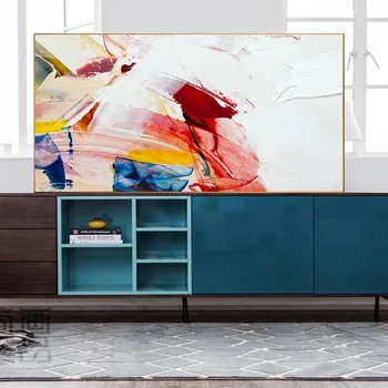 RELIABLI UMĚNÍ Abstraktní Barevné Obrázky Malířské Plátno Zeď Umění Pro Obývací Pokoj Ložnice Moderní Dekorace Domu Malba NOFRAME