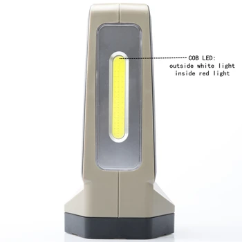 XHP50.2 +glare COB LED svítilna Dobíjecí multi-funkční přenosný reflektor Venkovní nepromokavé lovecké svítilny kahanec