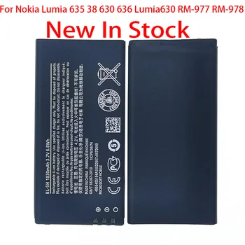 Originální baterií BL-5H 1830mAh Baterie Pro Nokia Lumia 635 38 630 636 Lumia630 RM-977 RM-978 BL5H Nové produkovat Vysoce kvalitní baterie