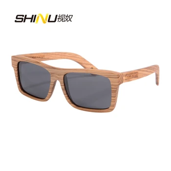 Velké Náměstí Plné Dřevěný Rám sluneční Brýle, Ručně vyráběné Dřevěné Brýle Muž Žena Brýle UV400 Polarizované Sluneční Odstín Gafas