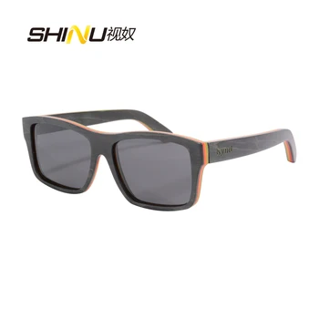 Velké Náměstí Plné Dřevěný Rám sluneční Brýle, Ručně vyráběné Dřevěné Brýle Muž Žena Brýle UV400 Polarizované Sluneční Odstín Gafas