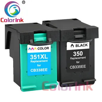 ColoInk 2Pack 350XL 351XL Doplňováno Výměnu inkoustové kazety pro HP 350 xl 351 xl pro HP D4200 D4260 D4263 D4360 J5730 5780 5785
