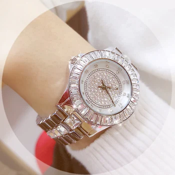 Nové Módní hodinky, ženy Drahokamu quartz hodinky ženy náramkové hodinky Ženy šaty módní hodinky reloj muje
