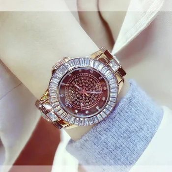 Nové Módní hodinky, ženy Drahokamu quartz hodinky ženy náramkové hodinky Ženy šaty módní hodinky reloj muje